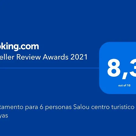 Apartamento Para 6 Personas Centro Turistico Y Playas *